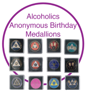 Alcoholics Anonymous Birthday Medallions Alcoholics Anonymous Birthday Medallions