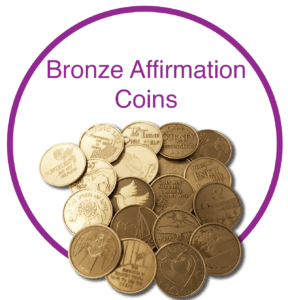 Bronze Affirmation Coins Bronze Affirmation Coins